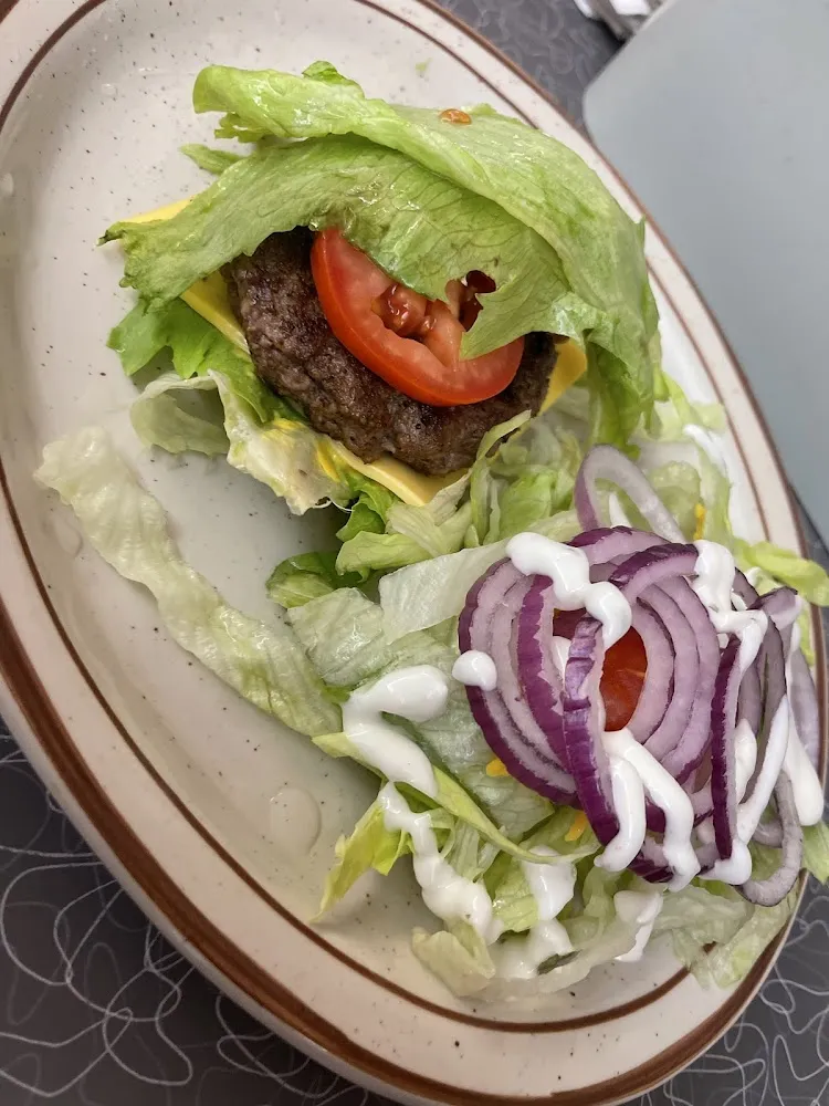 Grilled Onion Burger